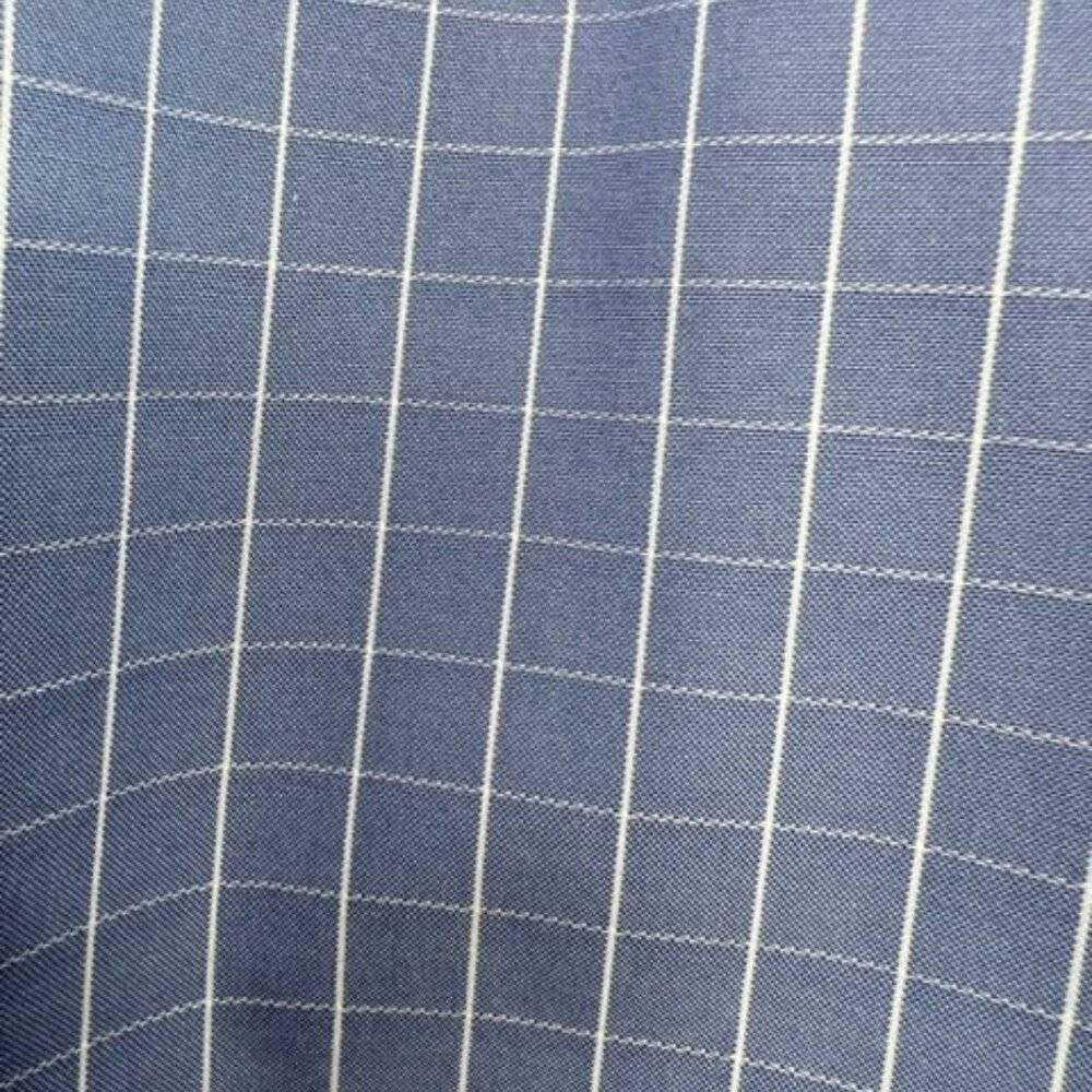 Roundtree & Yorke Gold Label Pinpoint Cotton Dress Shirt - Size 15.5/33 - Picture 3 of 5